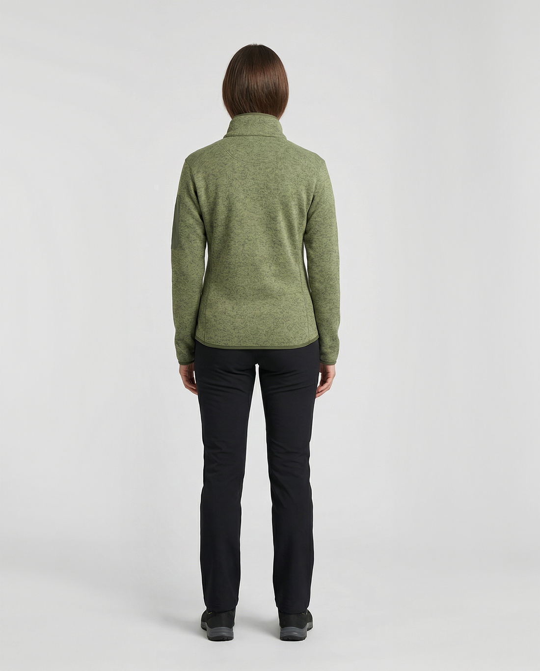 1/4 Zip Strickfleecepullover Helmi