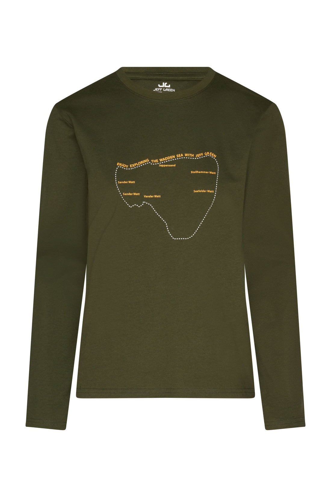 Baumwoll Langarmshirt Thordis - "Jadebusen"