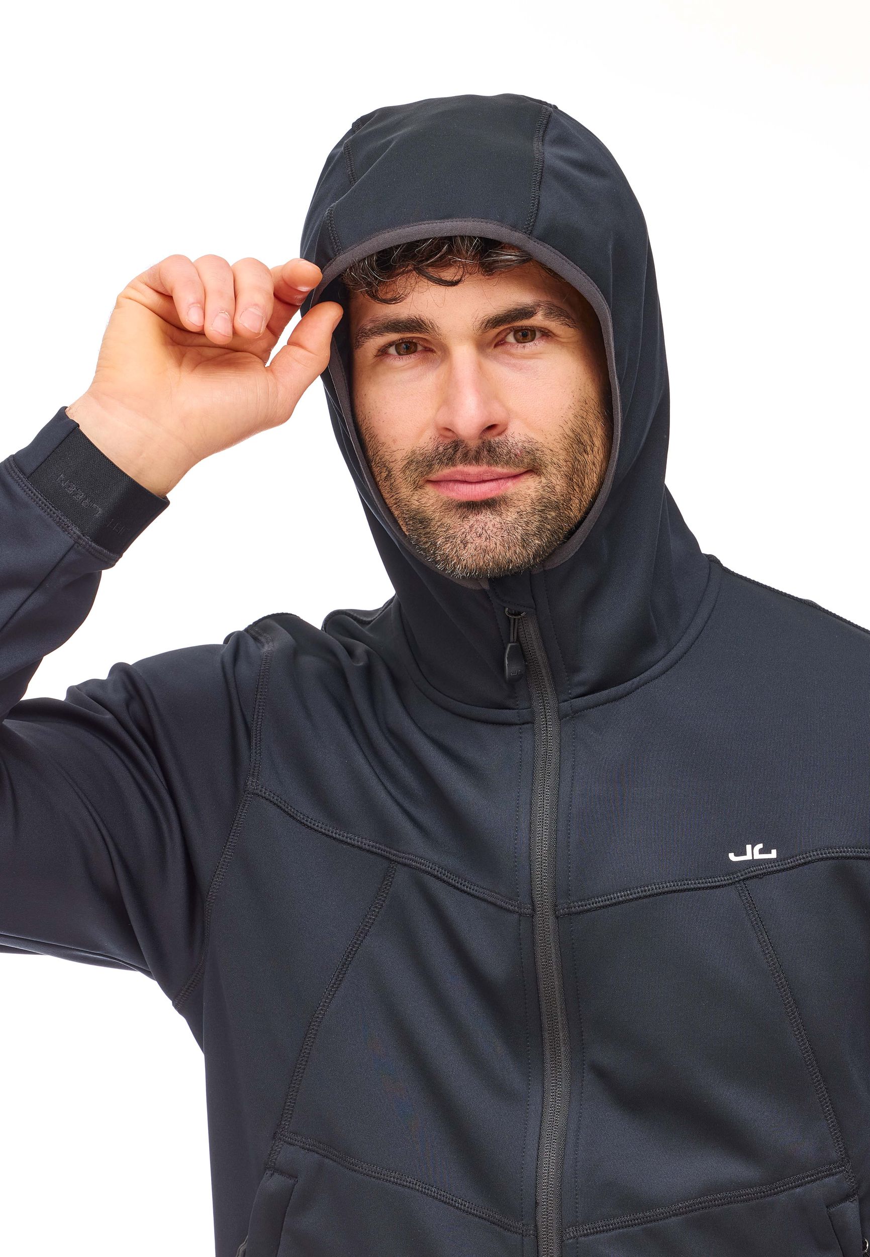 Microfleecekapuzenjacke Jonte