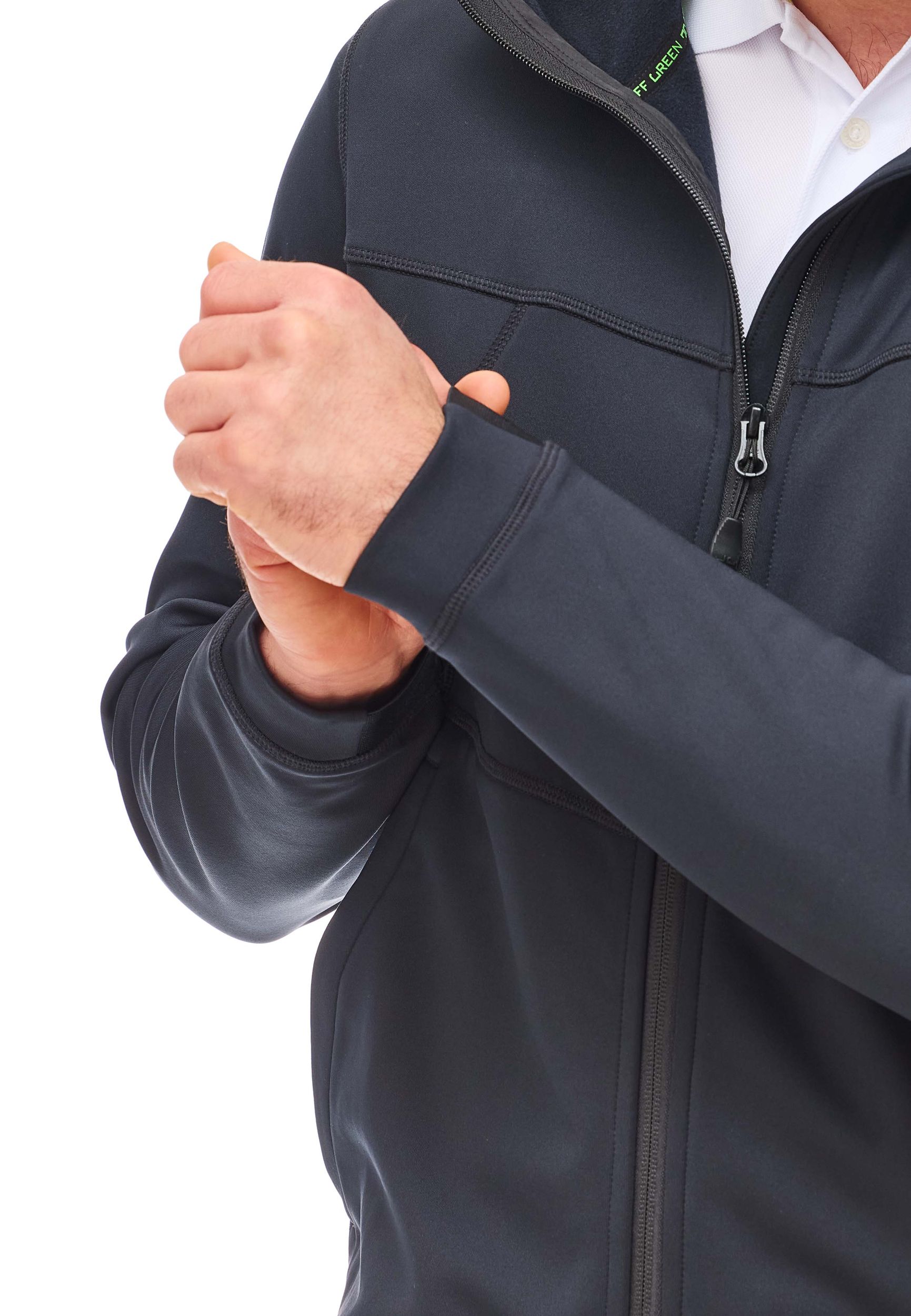 Microfleecekapuzenjacke Jonte