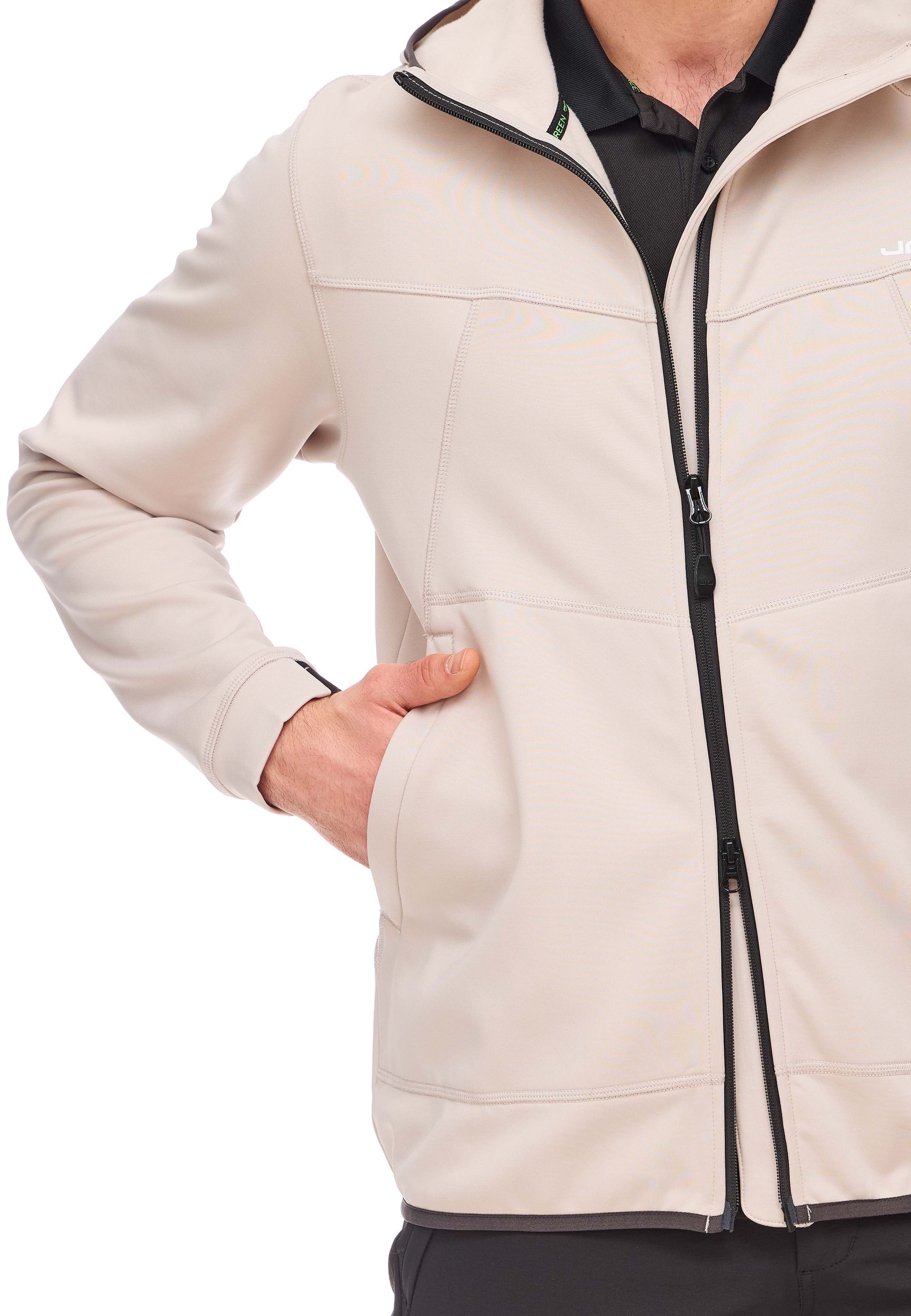 Microfleecekapuzenjacke Jonte