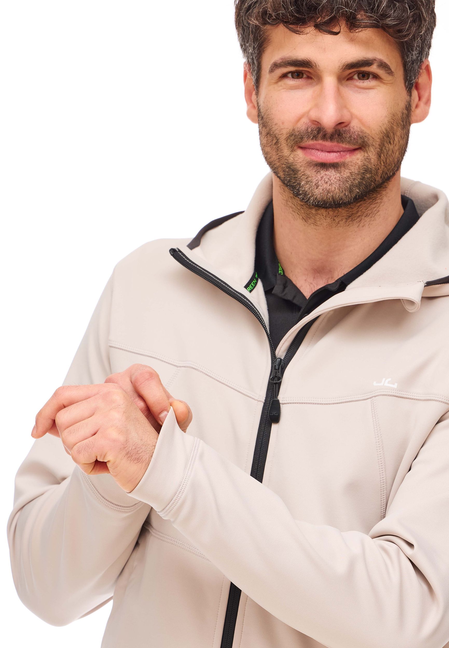Microfleecekapuzenjacke Jonte