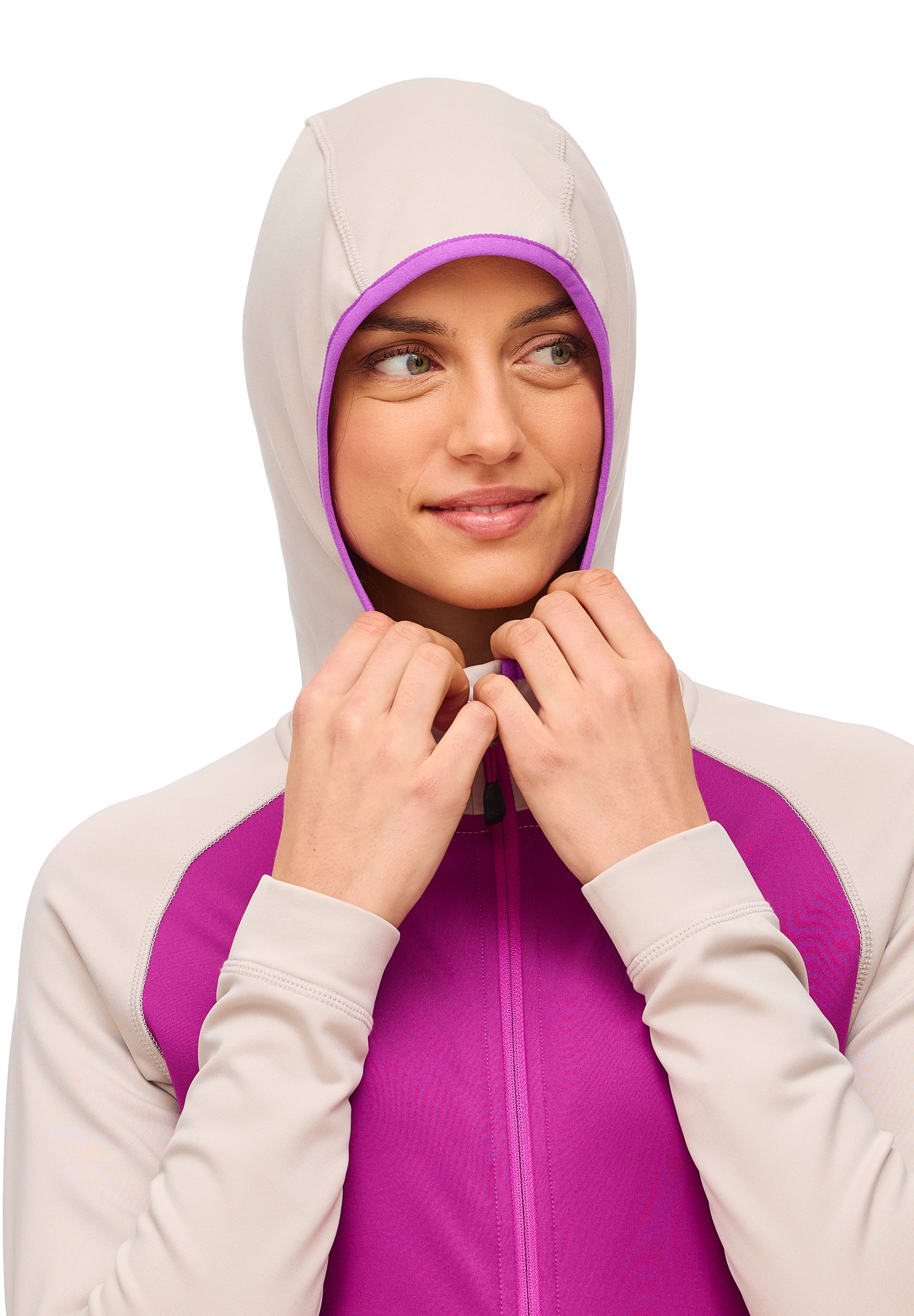 Microfleecekapuzenjacke Kaja