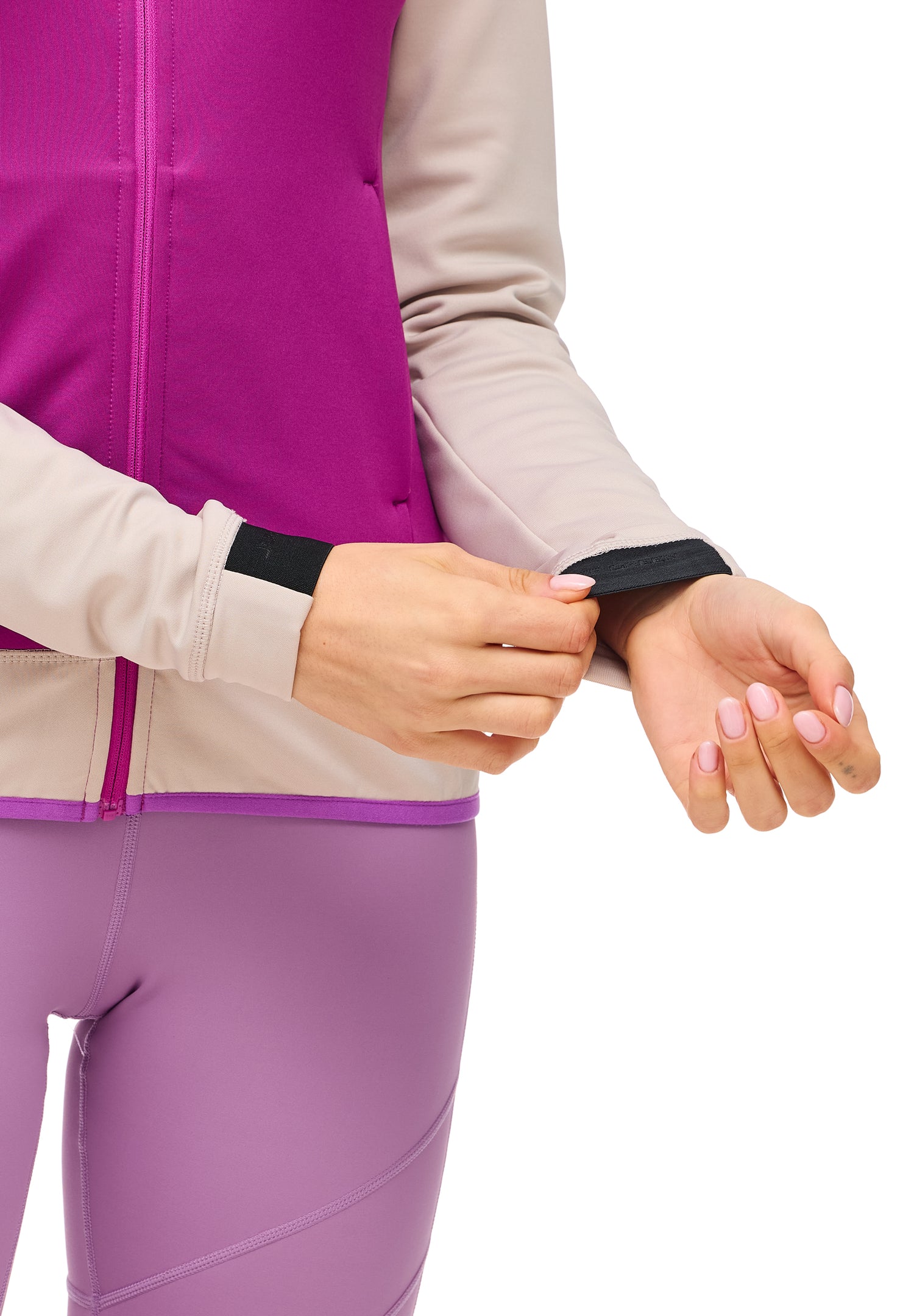 Microfleecekapuzenjacke Kaja