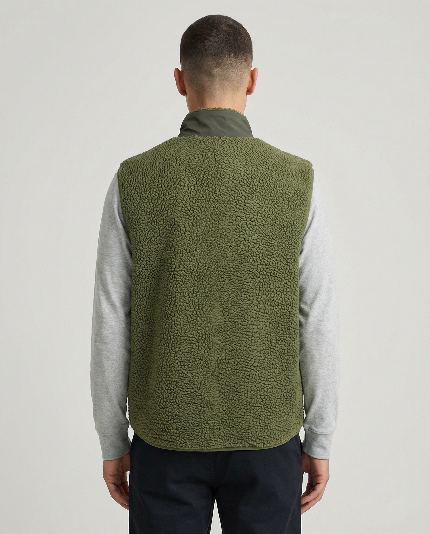 Sherpa Fleeceweste Kale