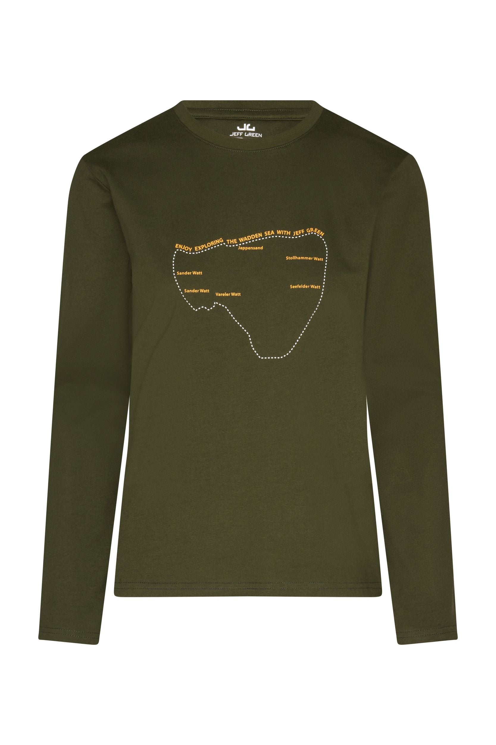 Baumwoll Langarmshirt Thordis - &quot;Jadebusen&quot;