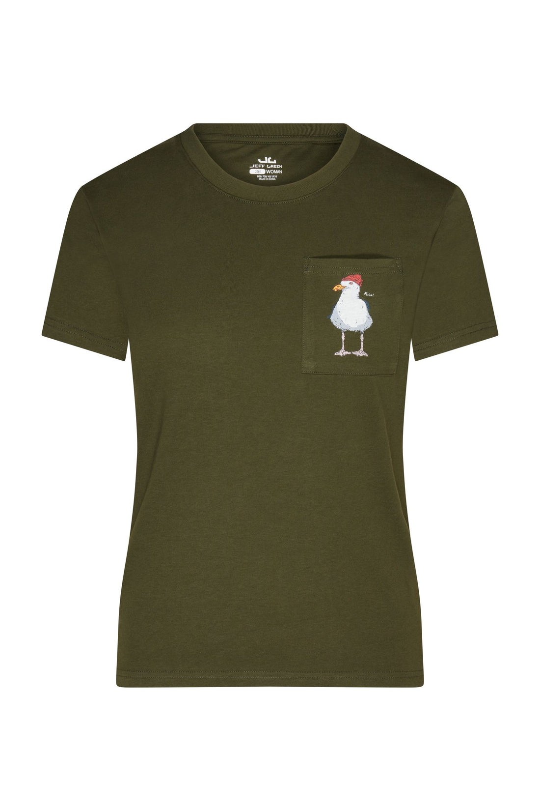 Baumwollshirt Salka - "Moin Möwe"