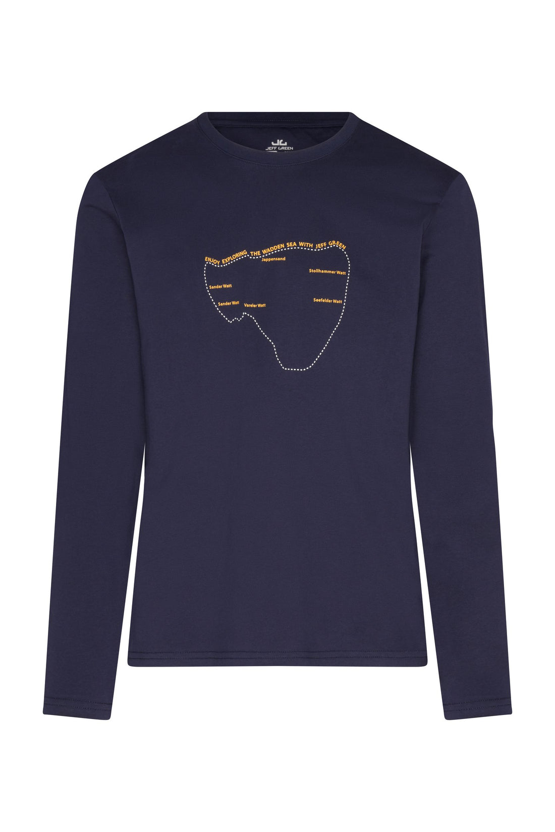 Baumwoll Langarmshirt Isak - "Jadebusen"