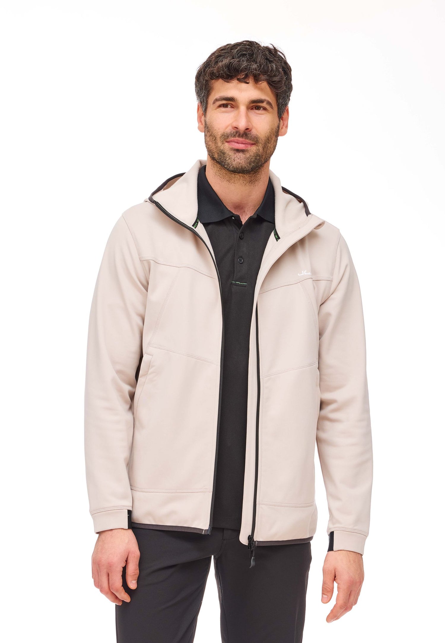 Microfleecekapuzenjacke Jonte