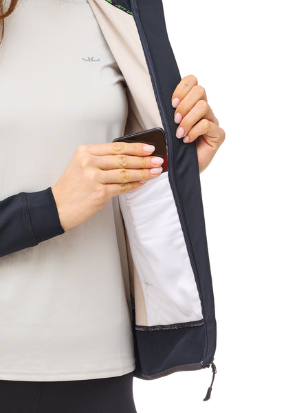 Microfleecekapuzenjacke Kaja
